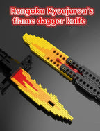 Maquette de jeu de construction flamme de Rengoku Kyoujurou