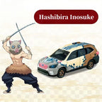 Tanjirou/Nezuko/Zenitsu alliage modèle réduit de voiture Voiture de sport Jeep Véhicule tout-terrain jouet