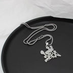 Accessoires de mode en pendentif métallique à l'effigie de Kamado Tanjirou/Kamado Nezuko