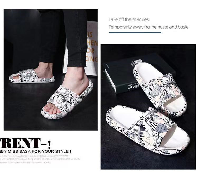 Luffy/Zoro Chaussons confortables, doux et stylés
