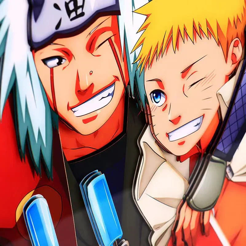 Jiraiya beau dessin animé artisanat dessin 3D