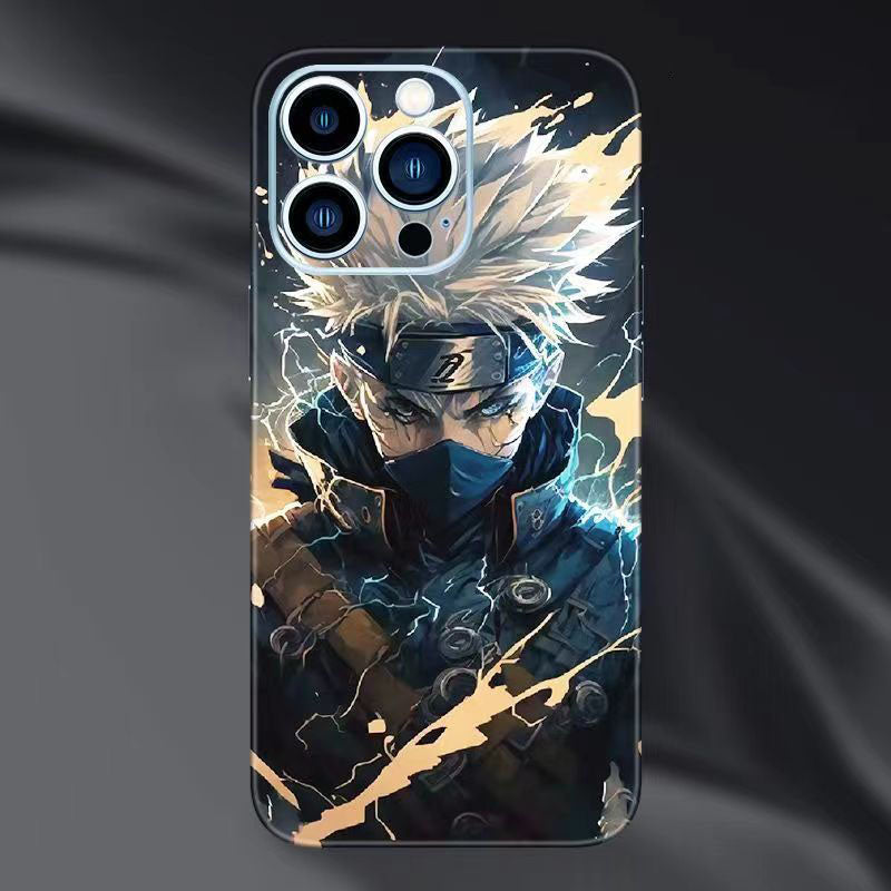 Film arrière de téléphone exquis Itachi/Jiraiya/Kakashi pour iPhone, motif personnalisé, protection HD