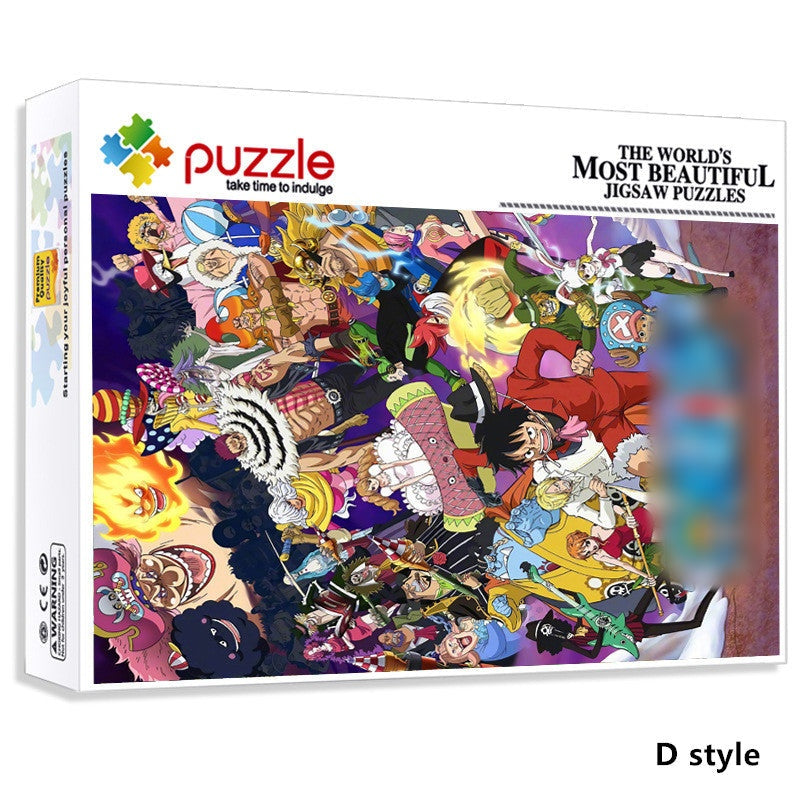 Luffy/Zoro 1000 PIÈCES Puzzle amusant