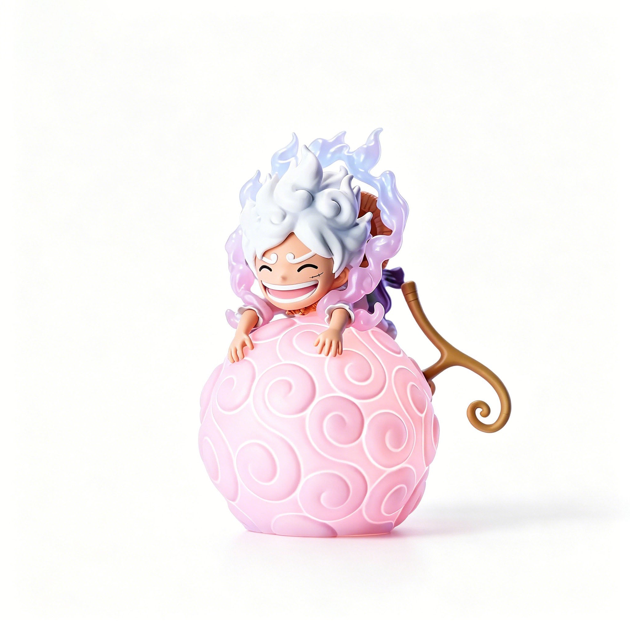 Veilleuse LED One Piece Luffy Gear 5 Nika Fruit du Démon, Lampe Figure Anime Luffy
