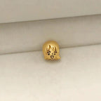 Bracelet de perles Luffy en or, cadeau pour les amoureux de la marine fruitée