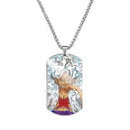 Luffy/Zoro/Chopper/Nami Fashion cool titanium steel metal necklace