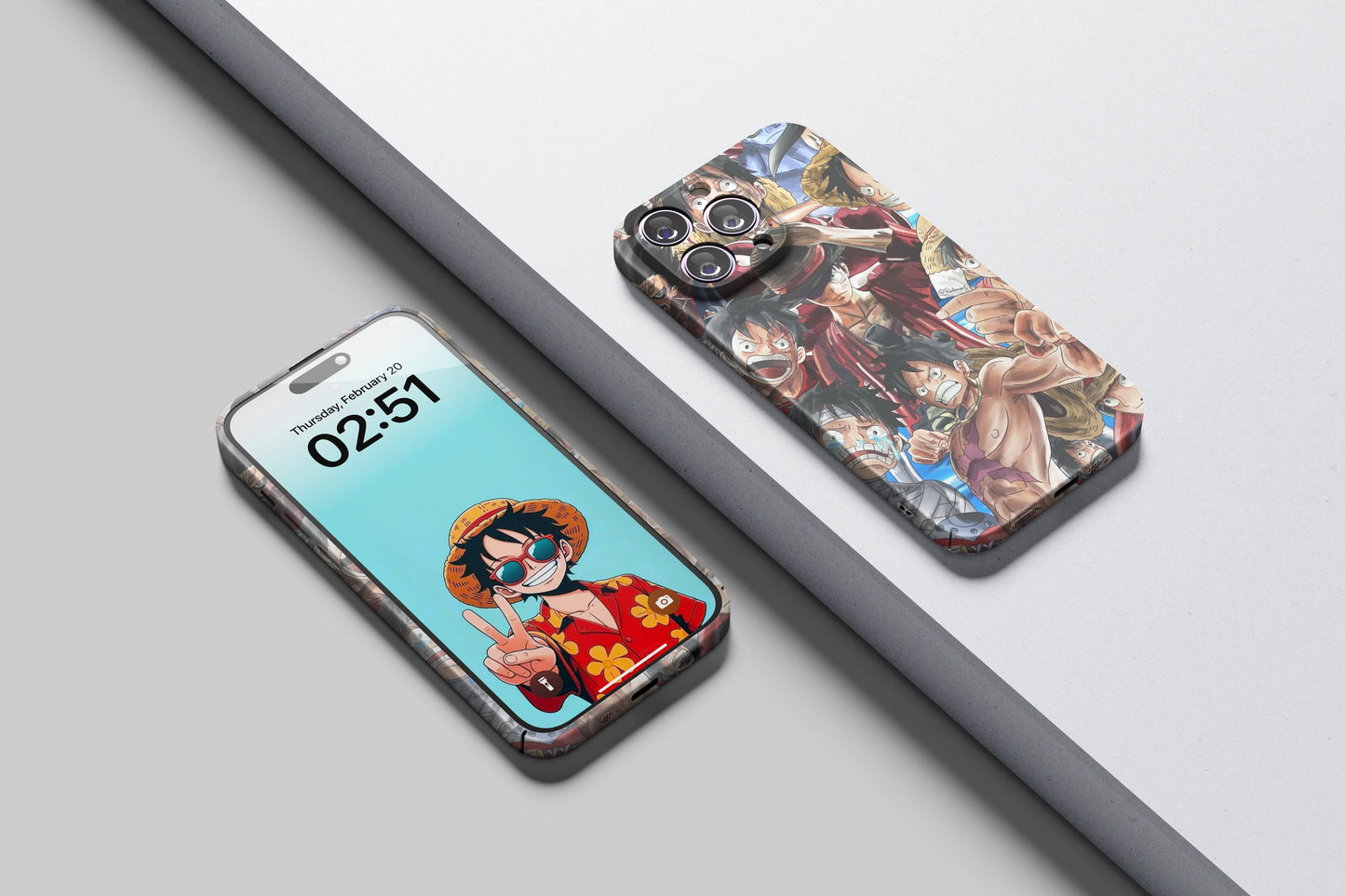 Luffy’s Path Of Dreams | One Piece 3D Printed Anime Phone Case
