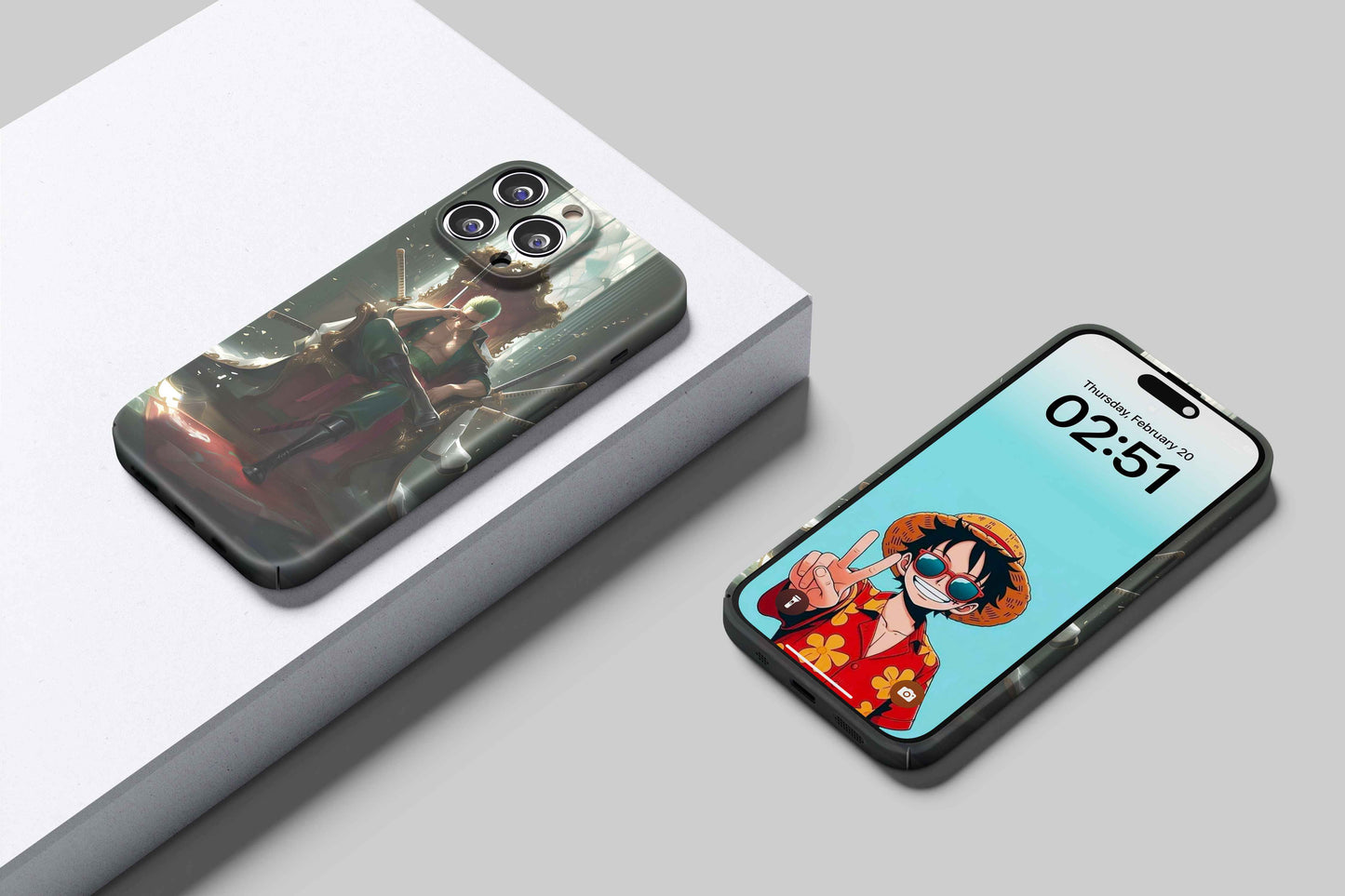 Zoro The Blade That Never Bends | One Piece 3D Printed Anime Phone Case