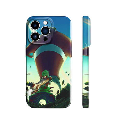 Zoro VS Kuma Shishi Sonson | One Piece 3D Printed Anime Phone Case