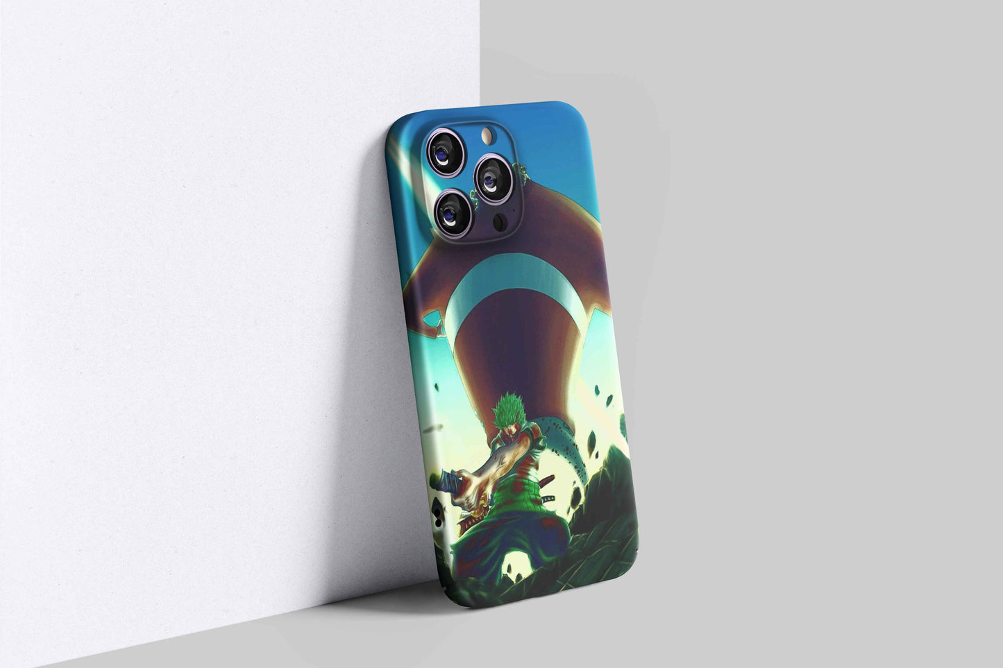 Zoro VS Kuma Shishi Sonson | One Piece 3D Printed Anime Phone Case