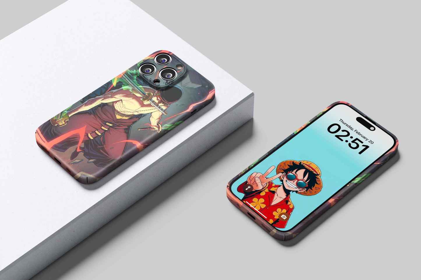 Zoro’s Haki Endless Ascent | One Piece 3D Printed Anime Phone Case