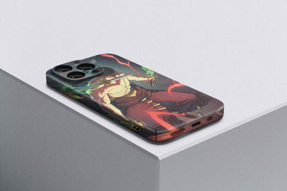 Zoro’s Haki Endless Ascent | One Piece 3D Printed Anime Phone Case