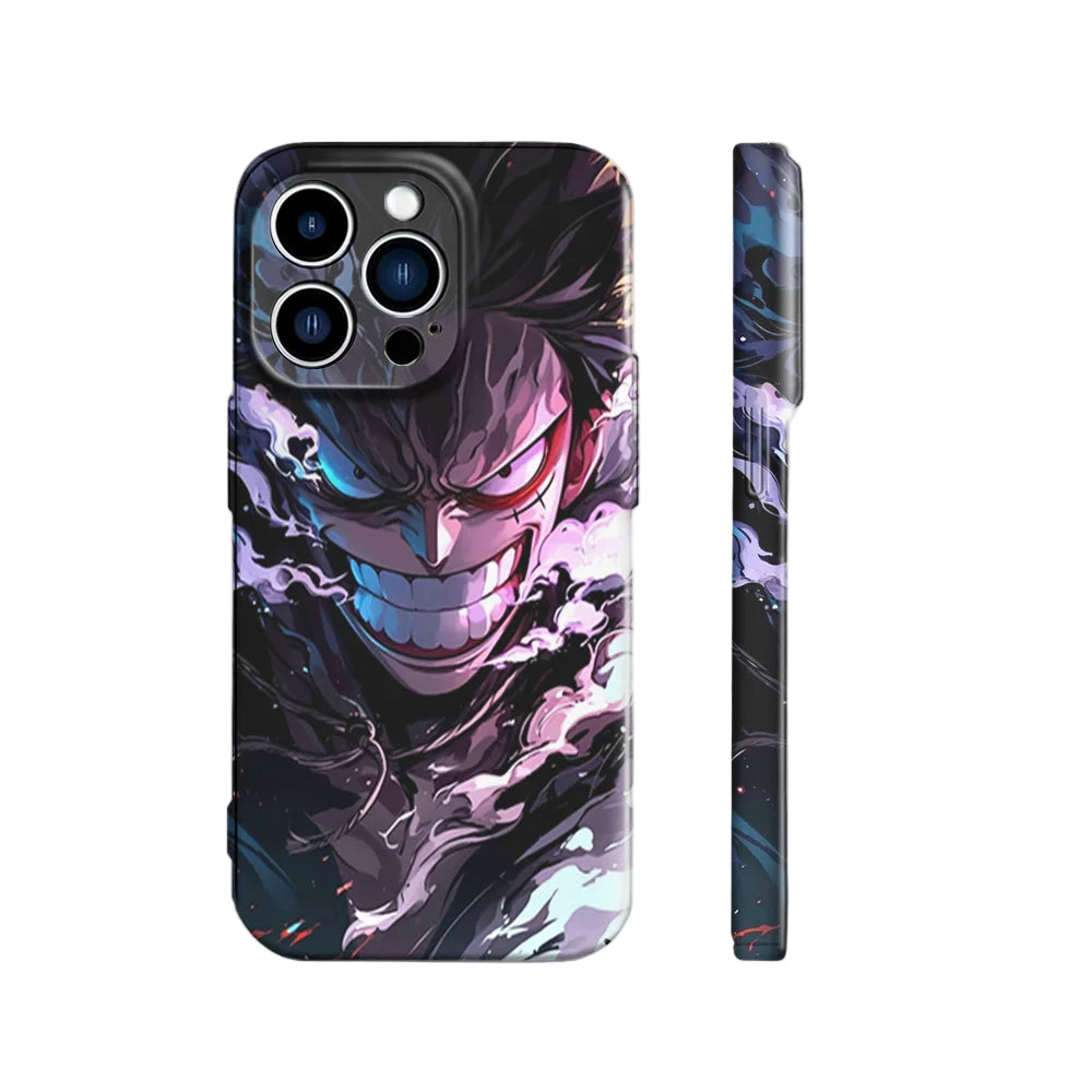 Straw Hat Luffy's epic energy | One Piece 3D Printed Anime Phone Case