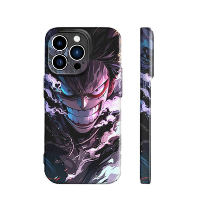 Straw Hat Luffy's epic energy | One Piece 3D Printed Anime Phone Case