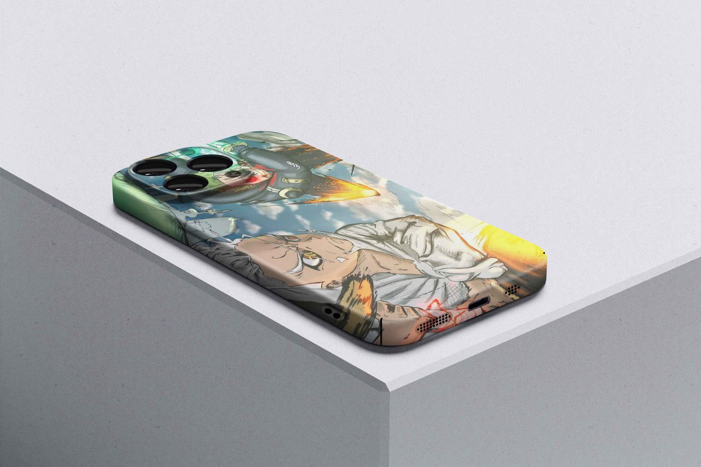 Zoro VS Seraphim Mihawk Echo Of Yoru | One Piece 3D Printed Anime Phone Case