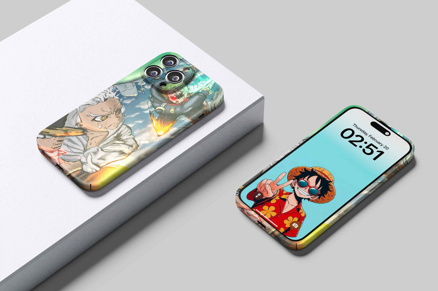 Zoro VS Seraphim Mihawk Echo Of Yoru | One Piece 3D Printed Anime Phone Case