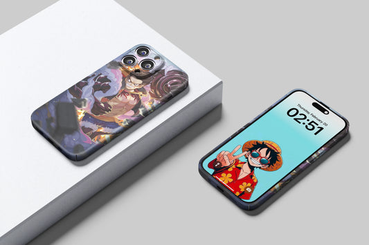 Bounce Man Luffy | One Piece 3D Printed Anime Phone Case