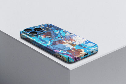 Gear 5 Luffy vs Kaido | One Piece 3D Printed Anime Phone Case