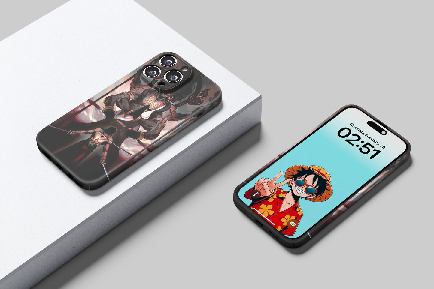 Zoro The King Of Hell | One Piece 3D Printed Anime Phone Case