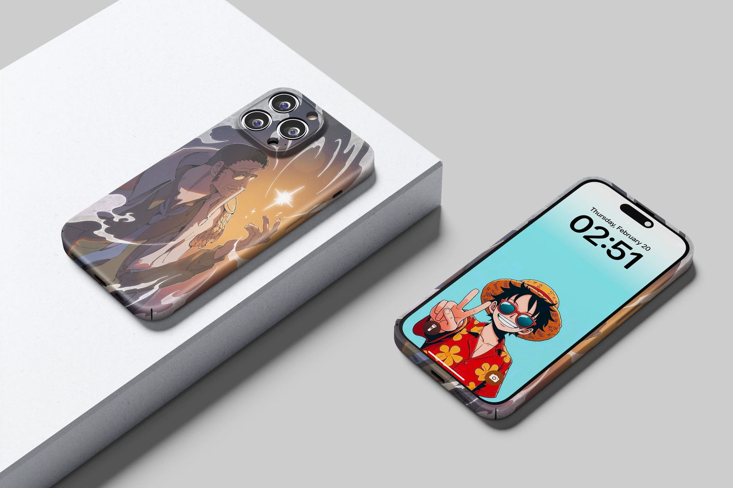 Kizaru Light of Justice | One Piece 3D Printed Anime Phone Case