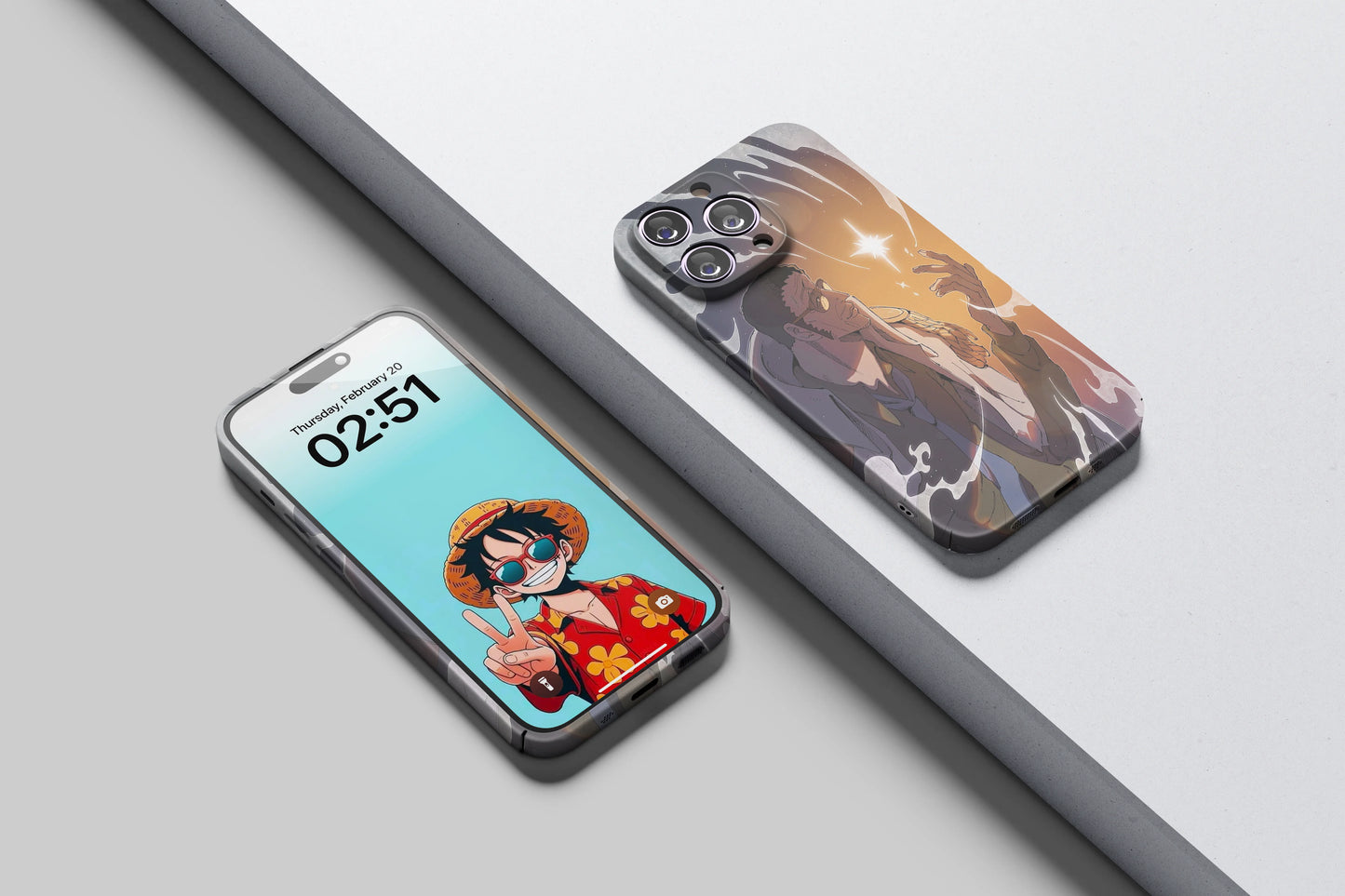 Kizaru Light of Justice | One Piece 3D Printed Anime Phone Case