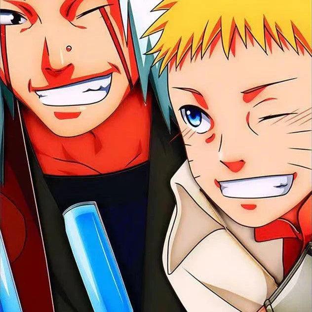 Jiraiya beau dessin animé artisanat dessin 3D