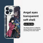 Coque de téléphone antichoc en silicone raffinée tendance Apple pour iPhone, Android Tanjirou/Nezuko