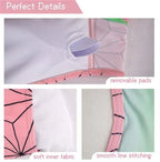 Nezuko/Tanjirou/Zenitsu/Inosuke Cosplay maillot de bain bikini femme sexy