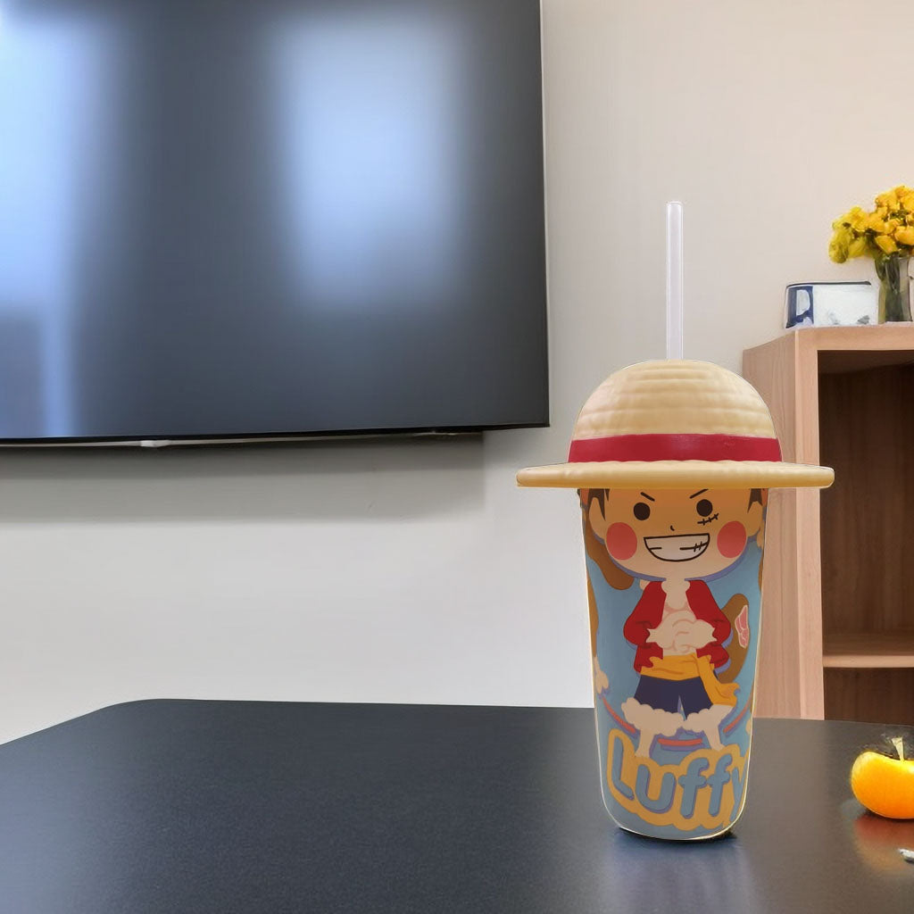 Gobelet à boisson fraîche Luffy/Chopper Cola