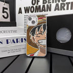 Coque de téléphone Luffy raffinée en silicone anti-choc pour iPhone