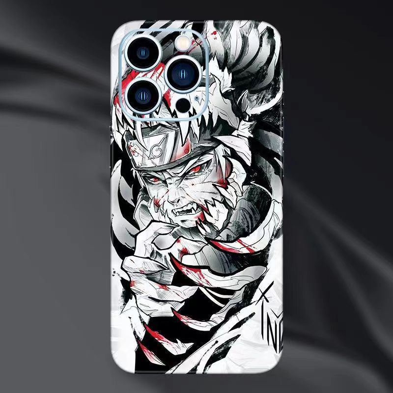 Film arrière de téléphone exquis Itachi/Jiraiya/Kakashi pour iPhone, motif personnalisé, protection HD