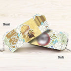 Tanjirou/Nezuko exquise trousse multi-fonctionnelle avec compartiments astucieux et motifs originaux