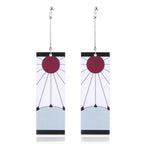 Magnifiques boucles d'oreilles Tanjirou/Nezuko pour un charme unique