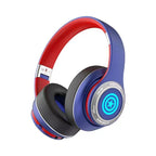 Casque de jeu Marvel Iron Man Captain America, casque supra-auriculaire Bluetooth 5.3 avec lumière RGB