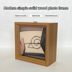 Itachi/Sasuke Cadre lumineux en bois massif, petite veilleuse décorative