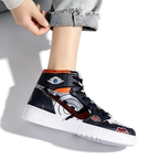 Baskets montantes Naruto Pain Yahiko Anime, chaussures streetwear décontractées à motif Akatsuki