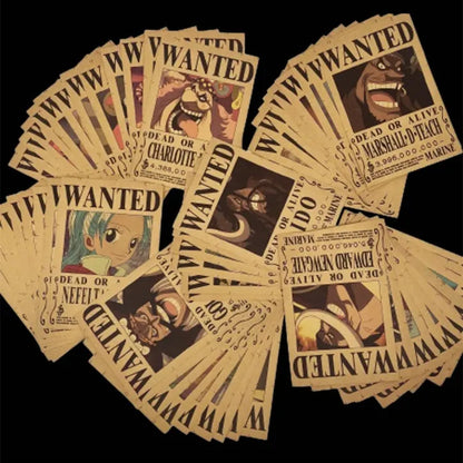 One Piece Wanted Poster Collector Books