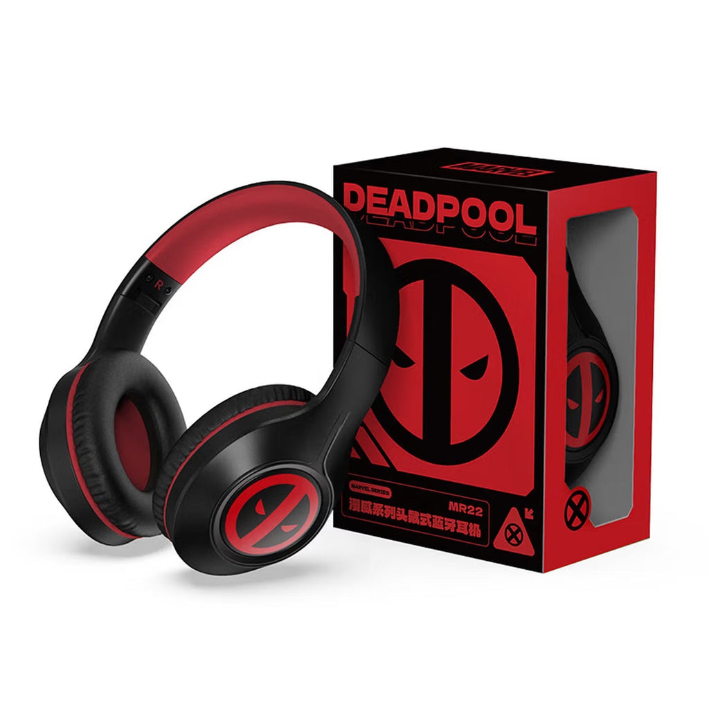 Casque sans fil Marvel Avengers Captain America Iron Man, Casque de jeu supra-auriculaire Bluetooth 5.4