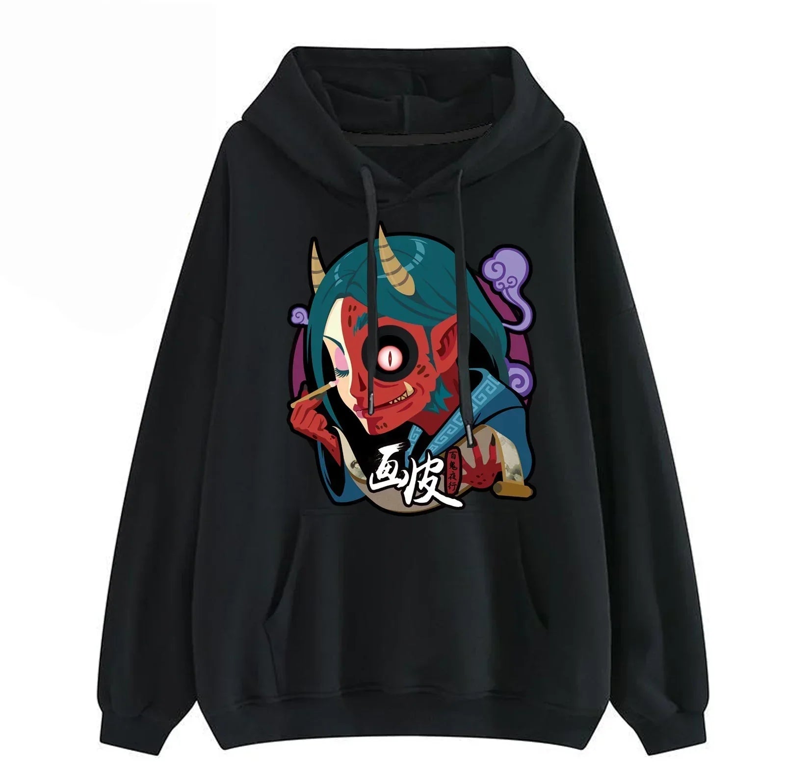Modélisation du personnage de Sasuke, cool, créatif, dynamique, yeux clignotants, sweat à capuche dessin animé