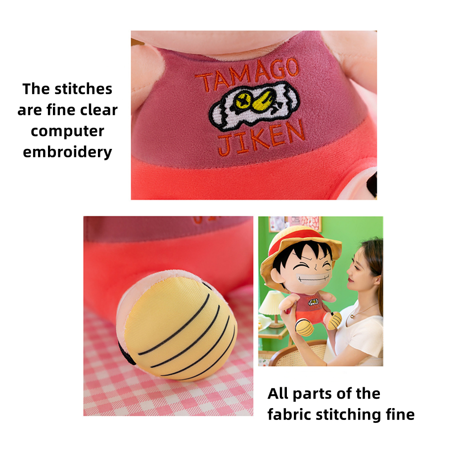 Figurine articulée de Luffy, modèle adorable