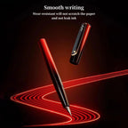 Stylo Luffy "Chapeau de Paille" Stylo métallique Stylo d'entraînement Stylo exquis Papeterie scolaire Coffret cadeau