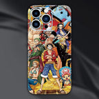 Film arrière de téléphone portable Luffy/Ace/Zoro iPhone, autocollant avec beau motif