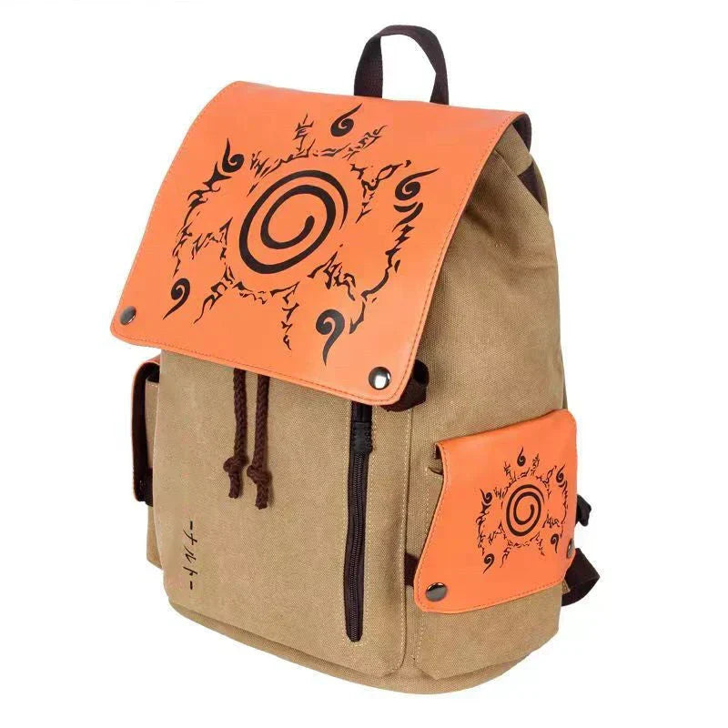 Sac à dos grande capacité Uzumaki robuste