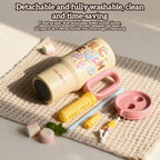 ONE PIECE Tony Tony Chopper Tumbler | Macaron Donut Design Cup with Handle & Straw