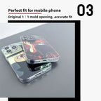 Coque de téléphone antichoc en silicone tendance exquise Kakashi/Pain Apple