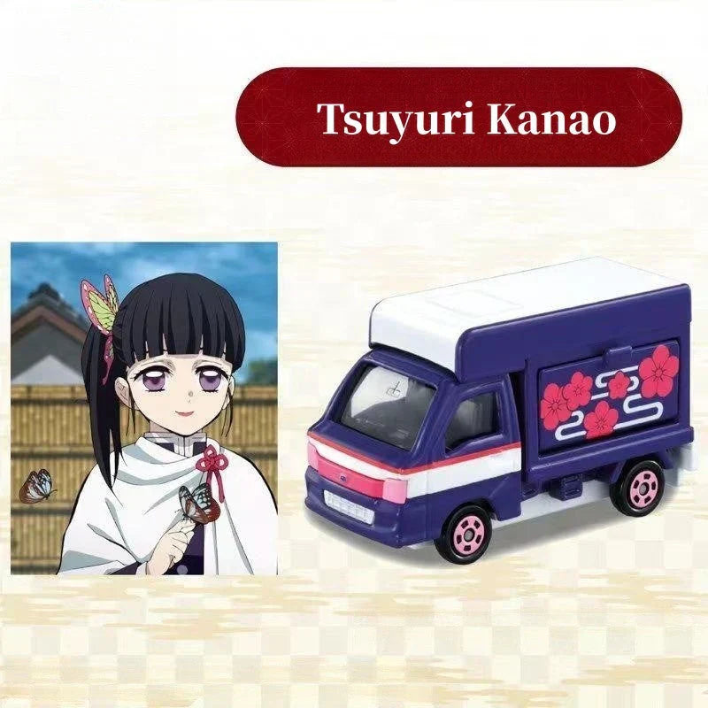 Tanjirou/Nezuko/Zenitsu alliage modèle réduit de voiture Voiture de sport Jeep Véhicule tout-terrain jouet