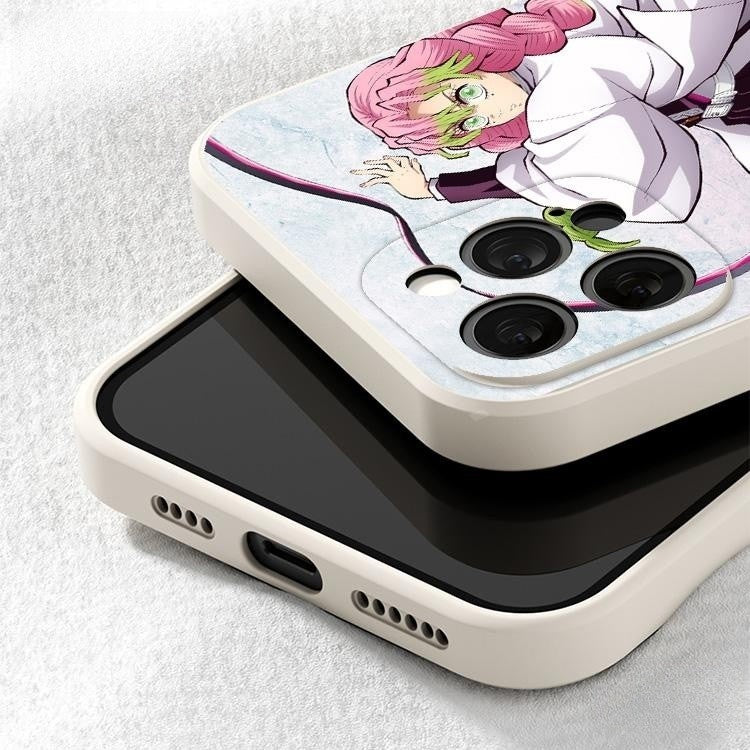 Coque de téléphone antichoc en silicone tendance exquise Kanroji Mitsuri Apple
