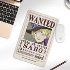 Tapis de souris avec primes des personnages Luffy/Zoro en ordre