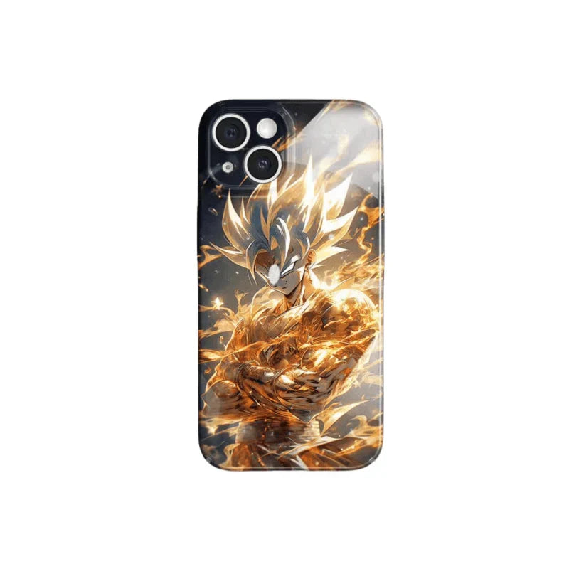 Coque de téléphone Son Goku élégante et cool, résistante aux chutes et aux frottements
