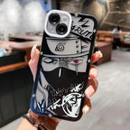 Coque de téléphone antichoc en silicone Uchiha Itachi/Hatake Kakashi pour iPhone